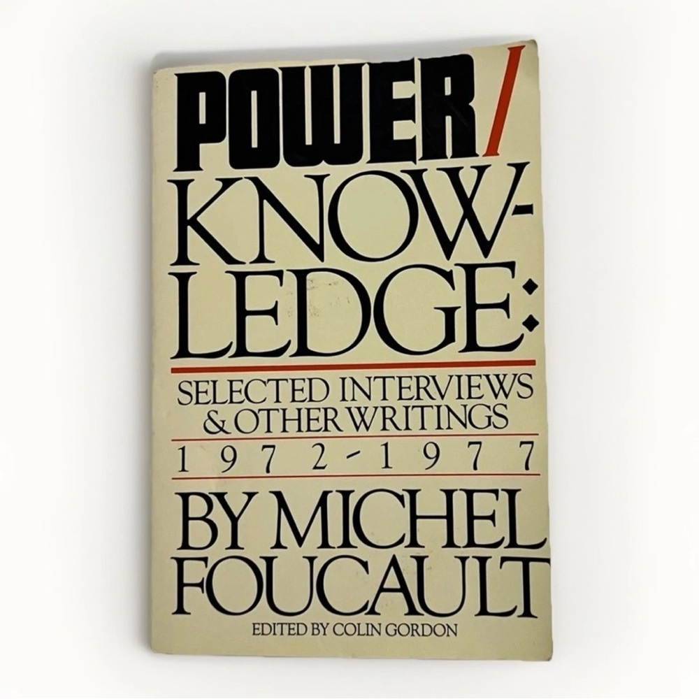 Power/Knowledge: Selected Interviews & Other Writings 1972-1977 Paperback Essays - Picture 6 of 6